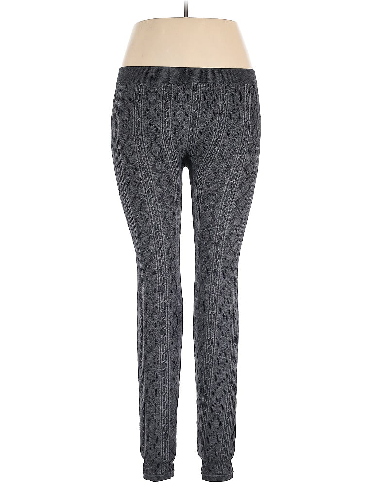 Pre-owned Pink Republic Leggings In Gray