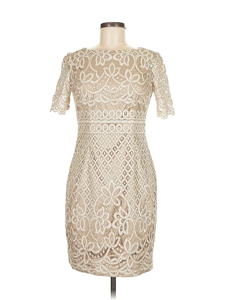 Pre-owned Eliza J Cocktail Dress In White