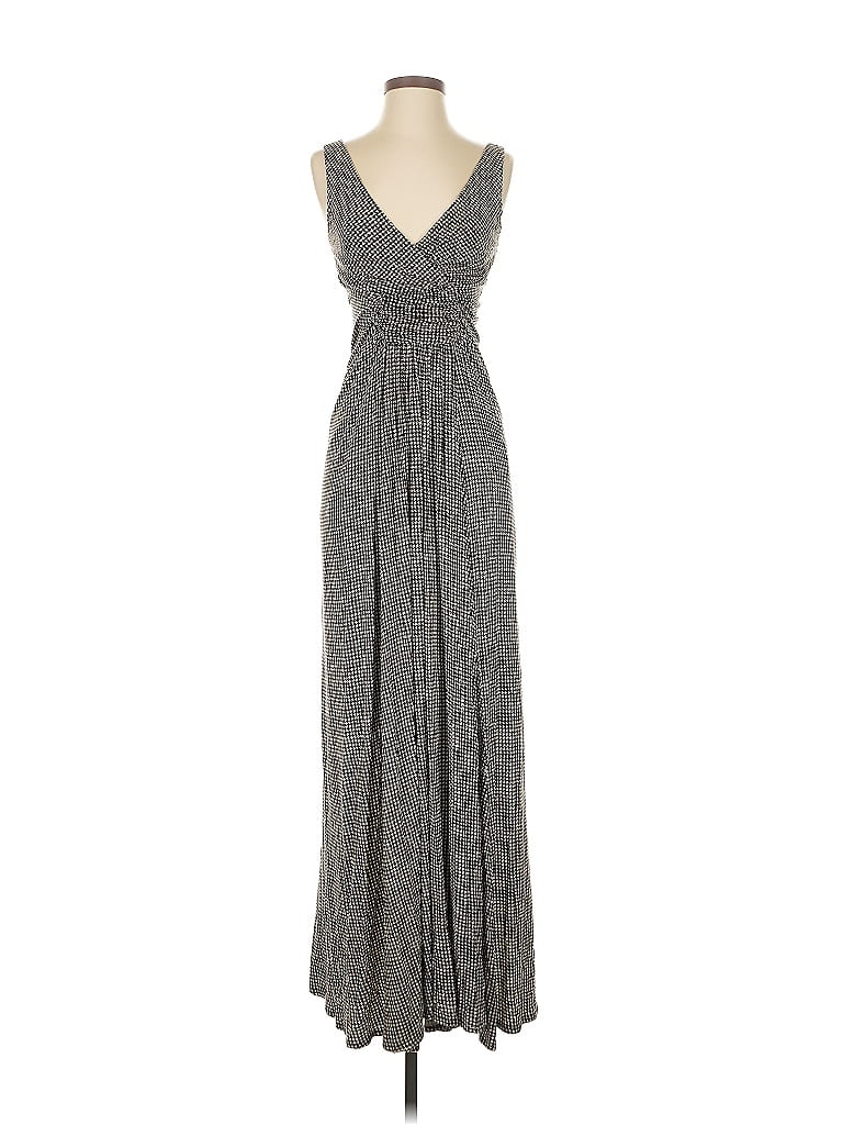 Pre-owned Samantha Sung Cocktail Dress In Gray