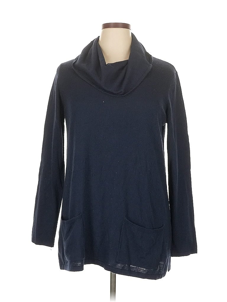 Pre-owned New York And Company Pullover Sweater In Blue