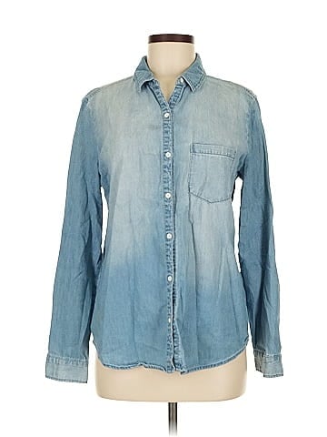 BP. Long Sleeve Button-Down Shirt (view 1)