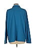Cuddl Duds Teal Blue Long Sleeve Blouse Size L - photo 2