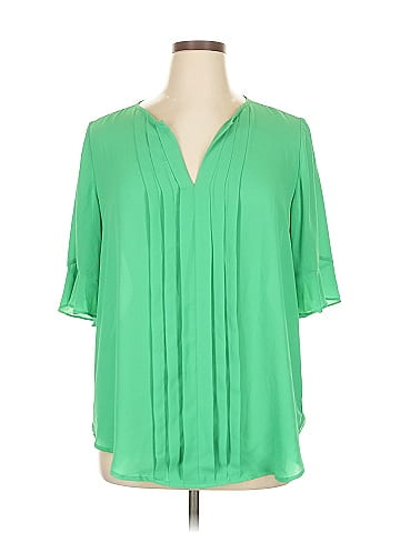 Roz & Ali Short Sleeve Blouse (view 1)