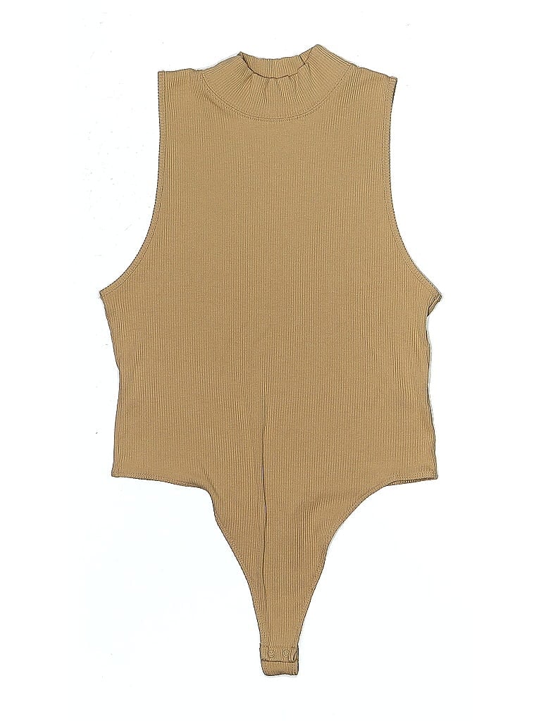 Pre-owned Aerie Bodysuit In Brown