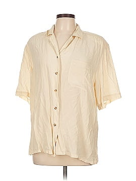 August Silk Short Sleeve Silk Top