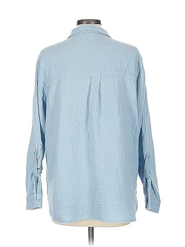 Anne Klein Long Sleeve Polo (view 2)