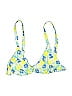 La Blanca Floral Yellow Swimsuit Top Size M - photo 1
