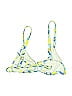 La Blanca Floral Yellow Swimsuit Top Size M - photo 2