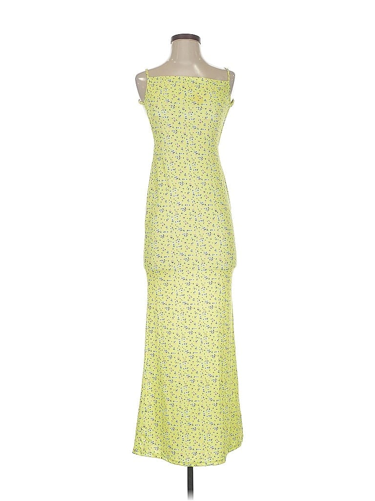 Pre-owned Unbranded Cocktail Dress In Yellow