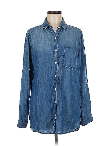 Carly Jean Long Sleeve Button-Down Shirt (view 1)