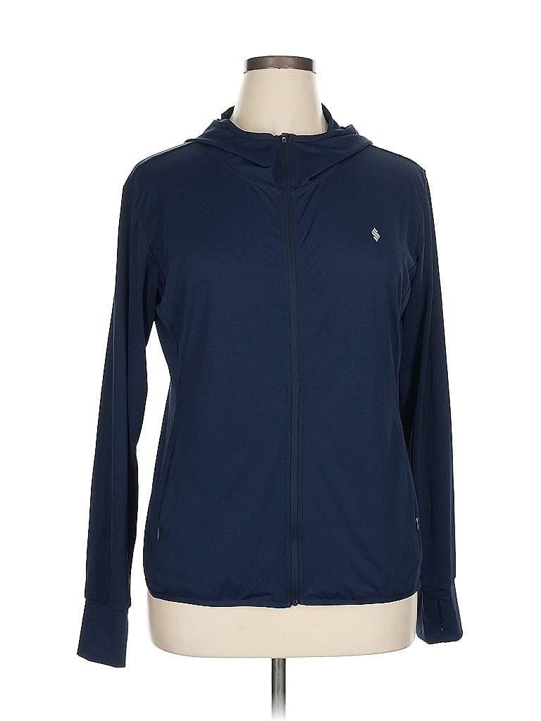 Pre-owned Unbranded Track Jacket In Blue