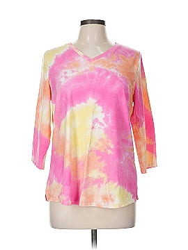 Belle By Kim Gravel 3/4 Sleeve Top