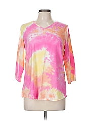 Belle By Kim Gravel 3/4 Sleeve Top