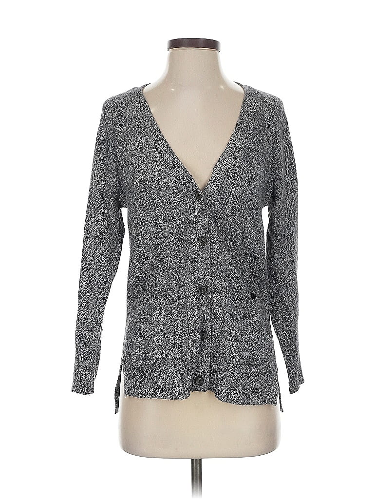 Pre-owned Madewell Cardigan Sweater In Gray