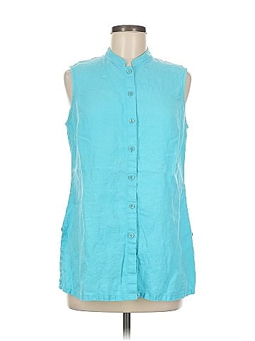 Talbots Sleeveless Button-Down Shirt (view 1)