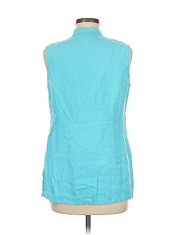 Talbots Sleeveless Button-Down Shirt (view 2)