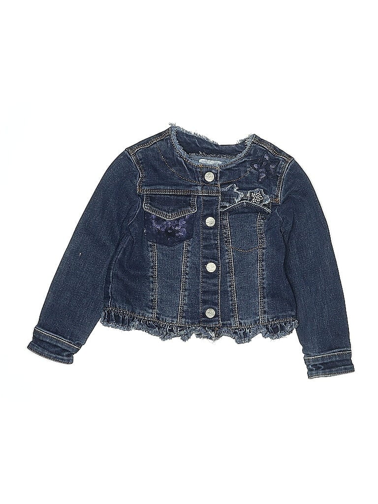 Mayoral Blue Denim Jacket Size 3 - photo 1