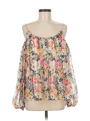 Elizabeth and James Sleeveless Silk Top (view 1)