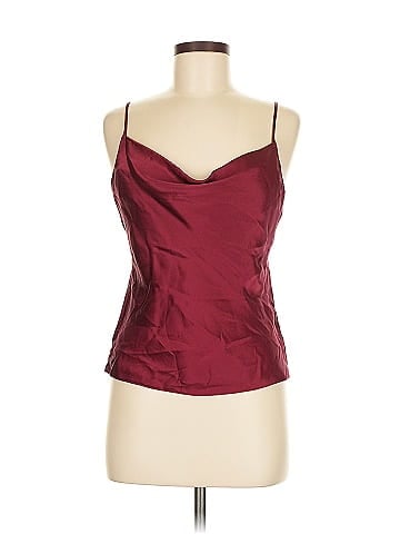 Intermix Sleeveless Silk Top (view 1)