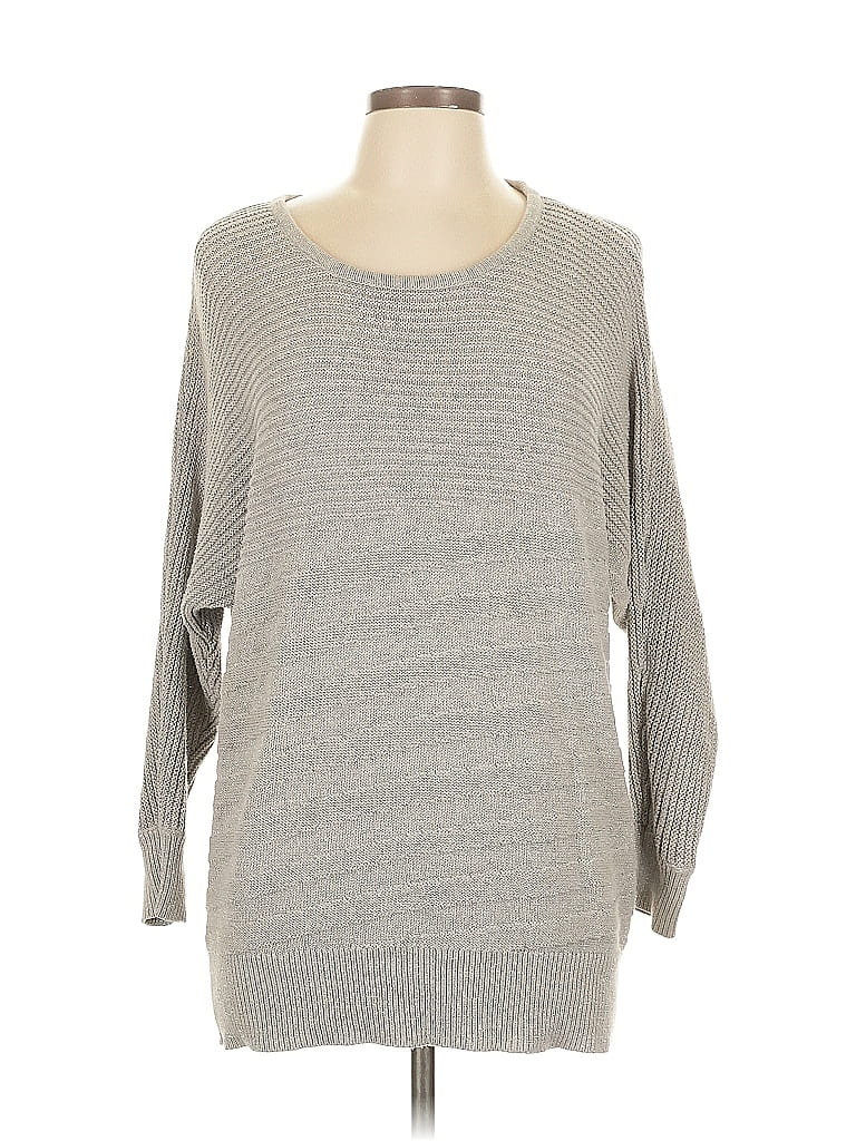 Pre-owned Alfani Pullover Sweater In Silver