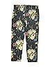 Zara Kids Floral Black Casual Pants Size 6 - photo 2