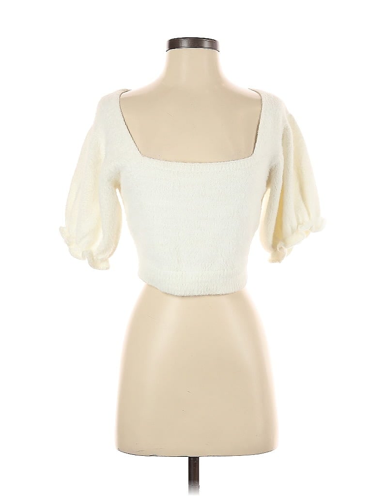 Urban Outfitters Ivory Pullover Sweater Size S - photo 1