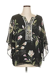 Belle By Kim Gravel 3/4 Sleeve Blouse