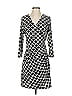 Charming Charlie Argyle Black Casual Dress Size S - photo 1