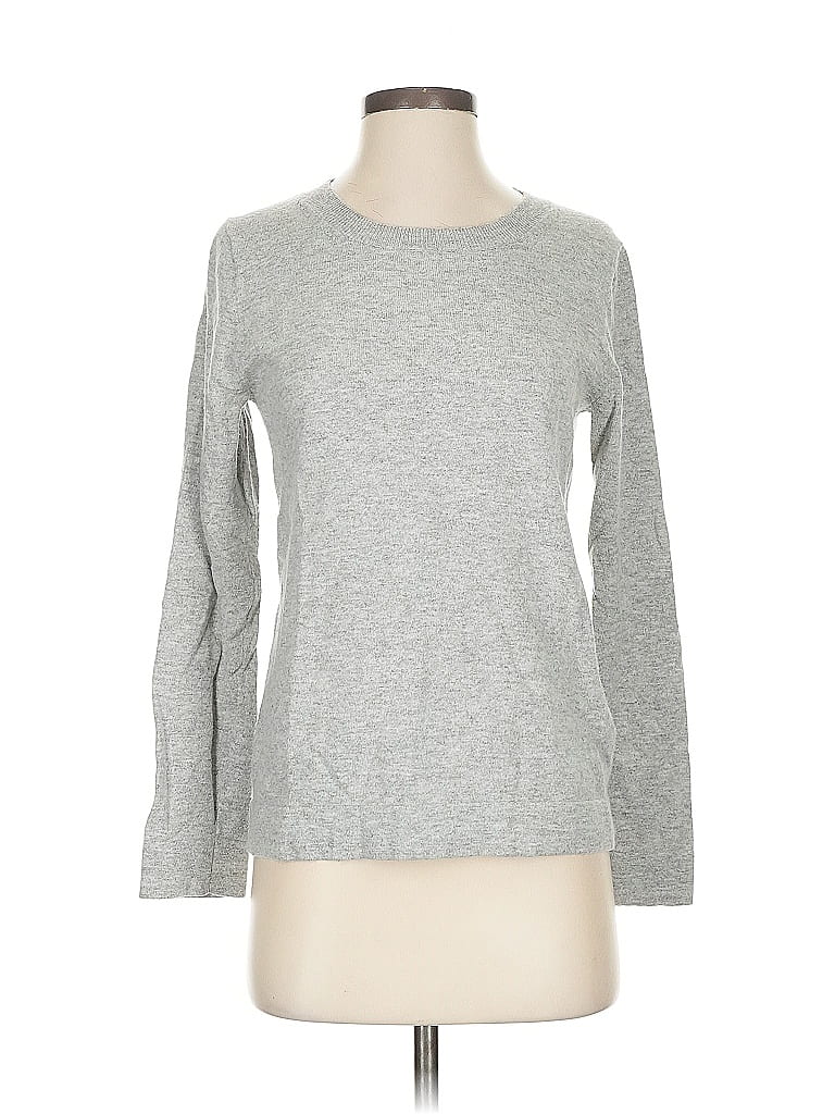 Pre-owned J.crew Factory Store Pullover Sweater In Gray