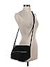 Halston Heritage 100% Suede Solid Black Leather Crossbody Bag One size - photo 2
