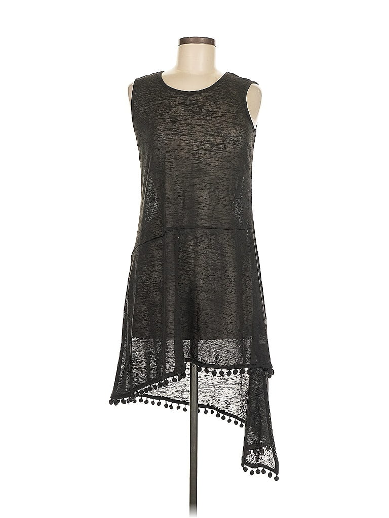 Pre-owned Echo Casual Dress In Black