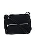 Halston Heritage 100% Suede Solid Black Leather Crossbody Bag One size - photo 1