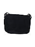 Halston Heritage 100% Suede Solid Black Leather Crossbody Bag One size - photo 3