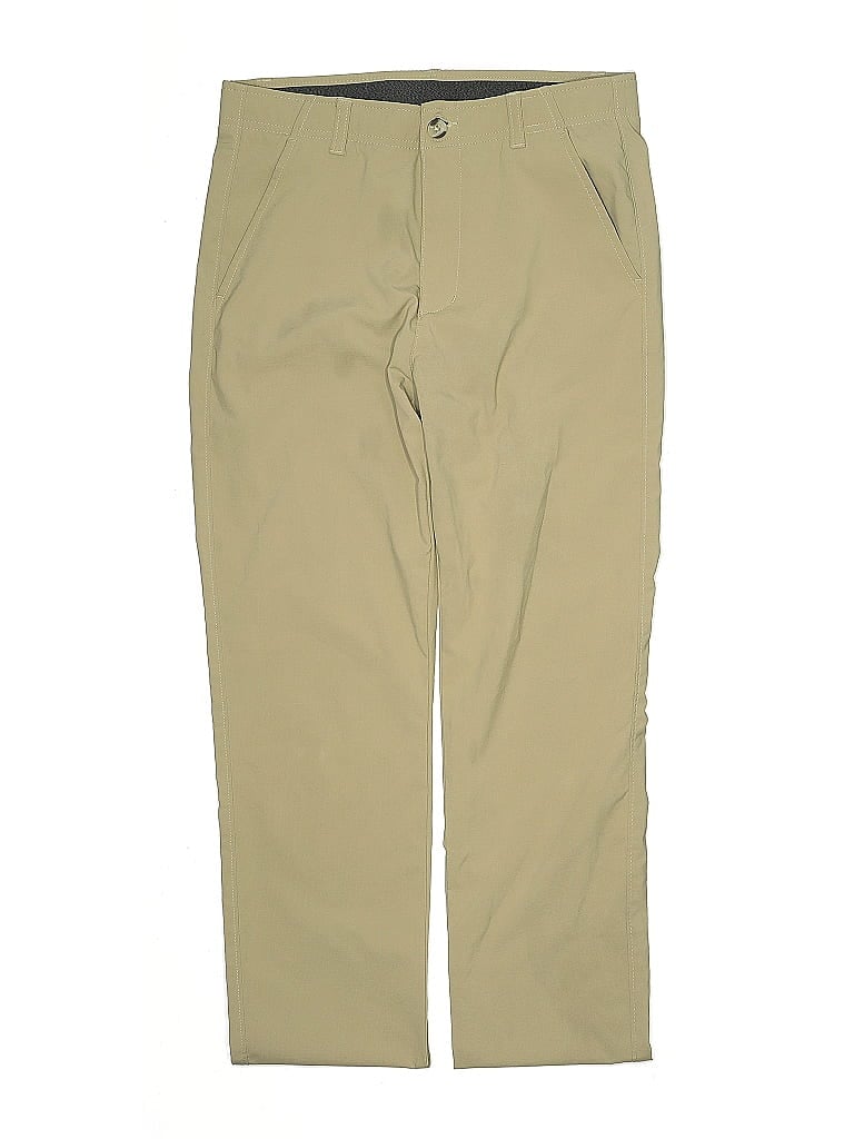 Pre-owned Chaps Kids' Khaki Pant In Brown
