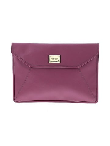 MICHAEL Michael Kors Leather Clutch (view 1)
