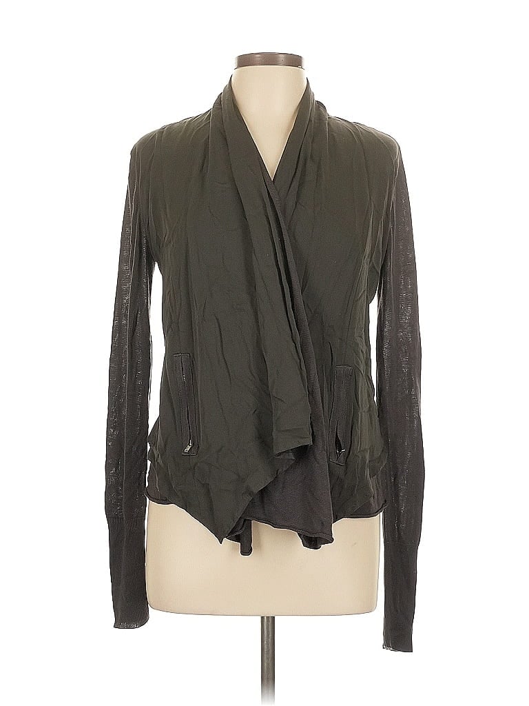 Pre-owned Cynthia Rowley Tjx Cardigan Sweater In Gray