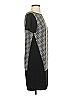 Armani Exchange 100% Polyester Houndstooth Gray Black Casual Dress Size XXS - photo 4
