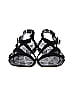 Forever 21 100% Leather Black Sandals Size EU 36 1/2 - photo 2
