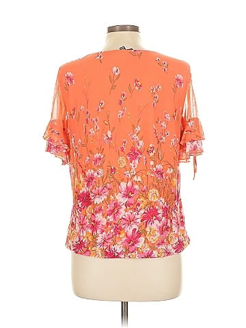 Sara Michelle Short Sleeve Blouse (view 2)