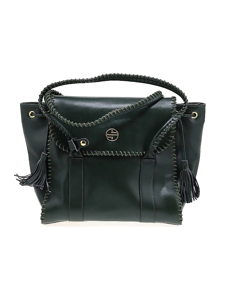 Segolene en cuir Green Leather Satchel One size - photo 1