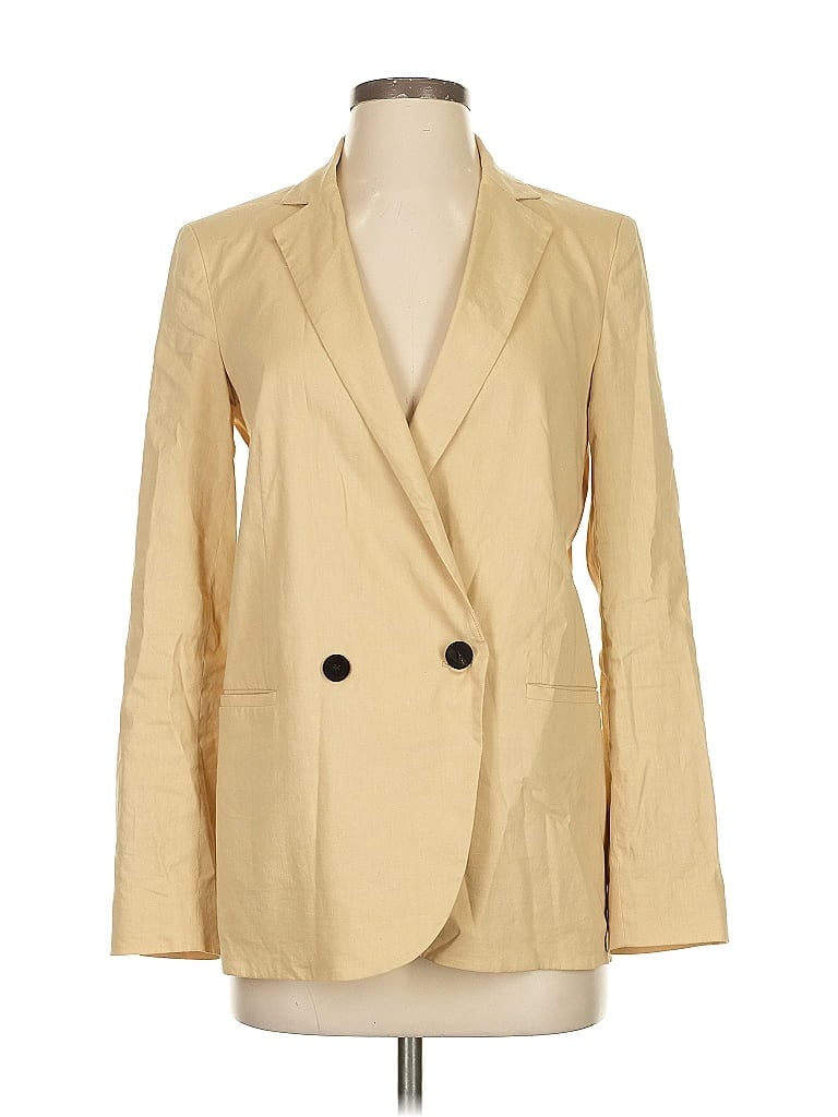 Pre-owned Theory Blazer Jacket In Brown