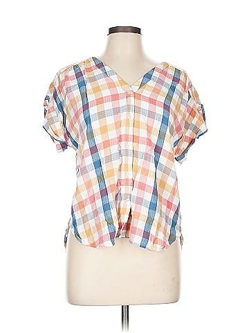 Ann Taylor LOFT Short Sleeve Blouse (view 1)