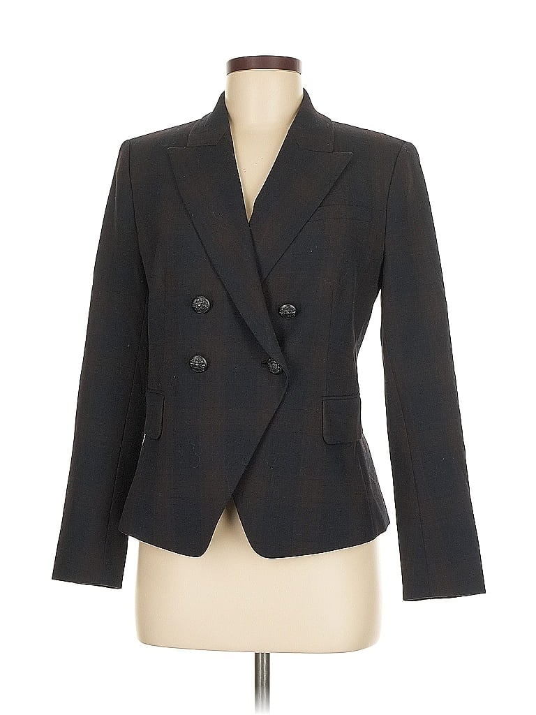 Pre-owned Elie Tahari Blazer Jacket In Black