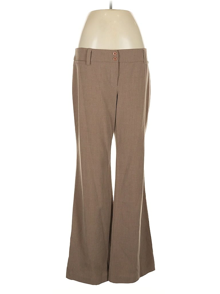Pre-owned Ab Studio Dress Pants In Brown