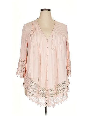 Solitaire 3/4 Sleeve Blouse (view 1)