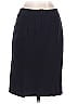 Giorgio Armani 100% Cupro Solid Black Formal Skirt Size EU 36 / US 6 - photo 2