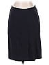 Giorgio Armani 100% Cupro Solid Black Formal Skirt Size EU 36 / US 6 - photo 1
