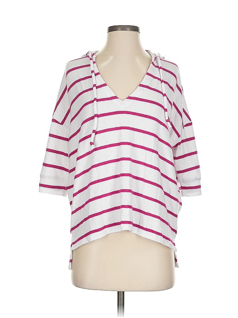 Pre-owned Chaser Cardigan Sweater In Pink