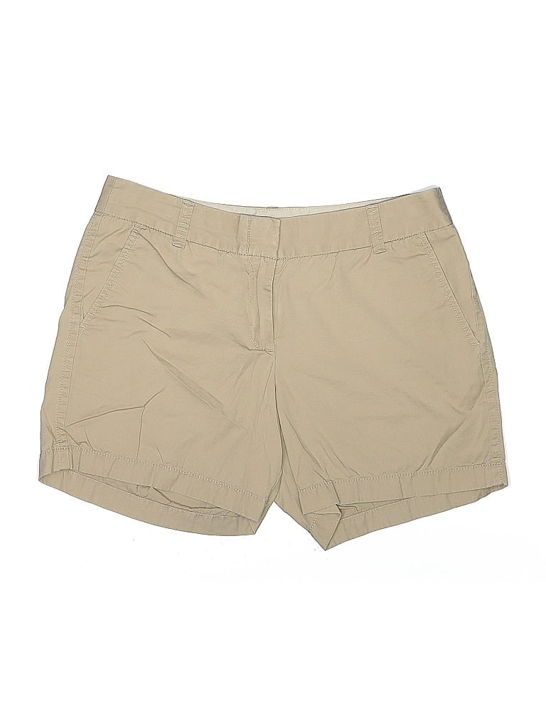 Pre-owned J.crew Factory Store Khaki Shorts In Brown