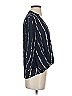 All in Favor 100% Polyester Black 3/4 Sleeve Blouse Size XS - photo 4